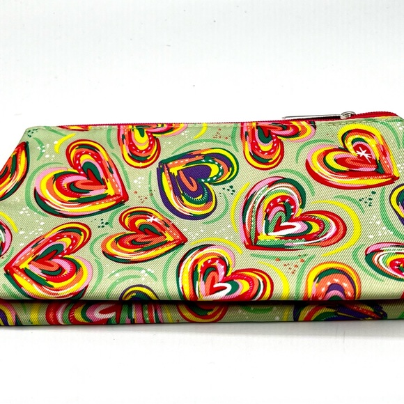 ▪️CLINIQUE Hearts Print Makeup/Cosmetic Bag - Picture 5 of 8
